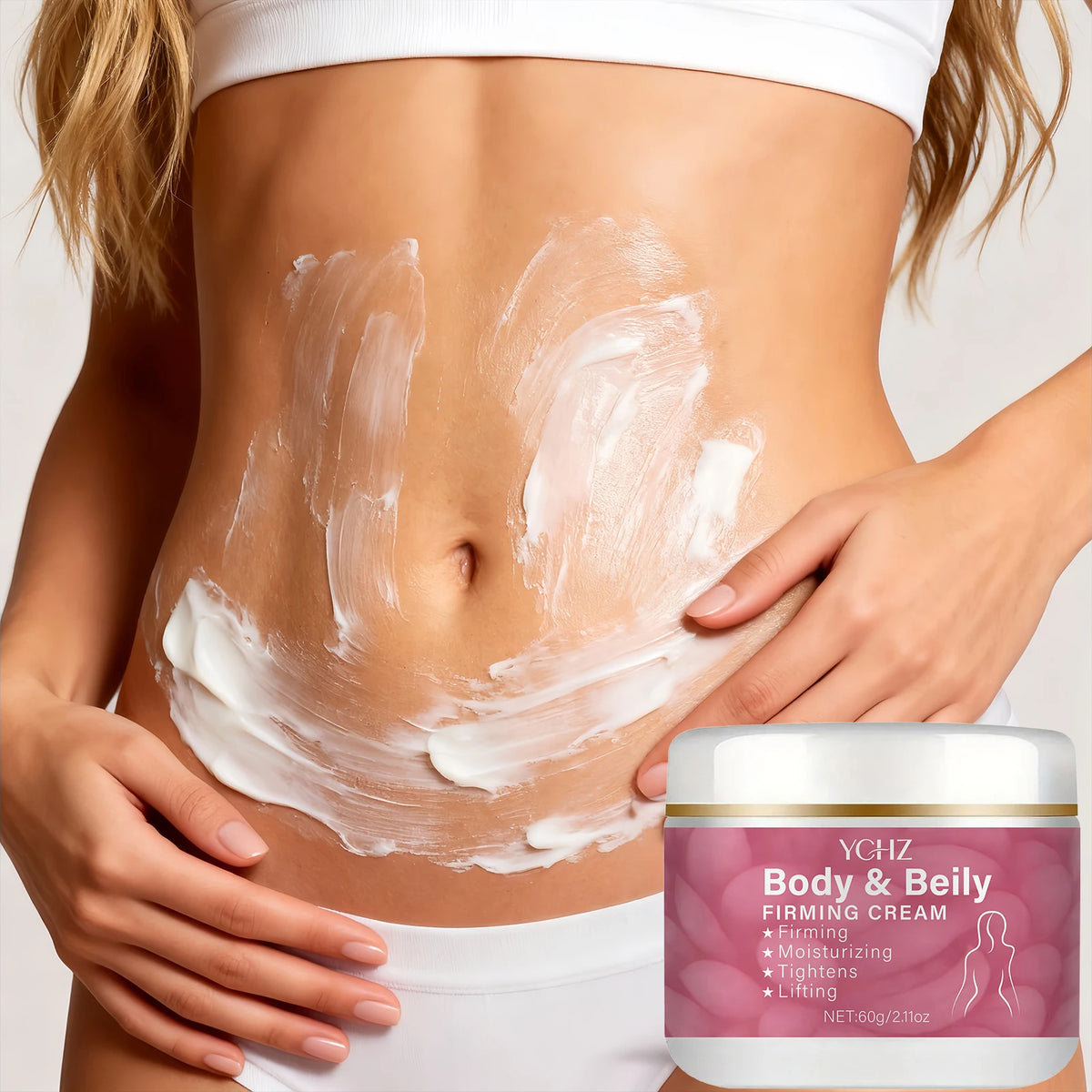 Straffende Bauchcreme